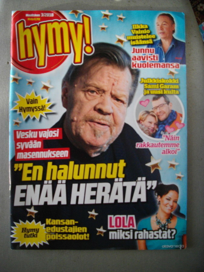 Hymy lehti Nro 3/2018 (23.1)