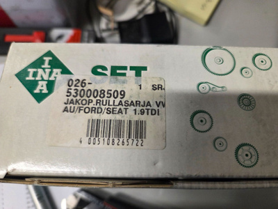 Rullasarja VAG 1,9TDI