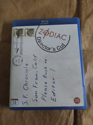 Zodiac director's cut (Bluray)