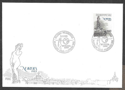 Nordia 1985 FDC (LAPE 957)