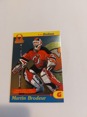 1998-99 Pacific Omega Online #19 Martin Brodeur