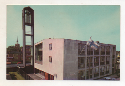 Suomalainen merimieskirkko  LONTOO, kortti- LIPPU