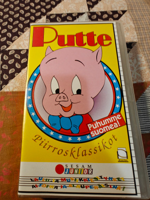 Putte Possun Piirrosklassikot (VHS)
