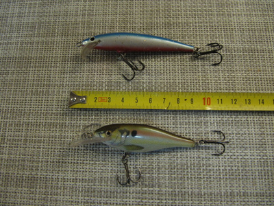Vaappuja Rapala  ja Rapala Deep Scatter Rap Shad 07