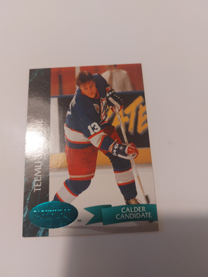 1992-93 Parkhurst Emerald Ice #209 Teemu Selänne