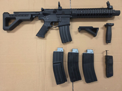 Crosman DPMS SBR 4,5mm BB CO2 ilmakivääri