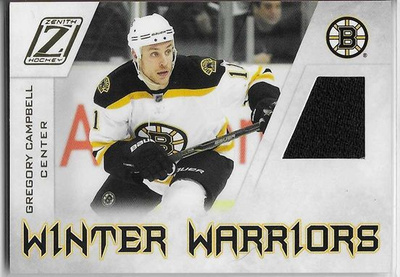 2010-11 Zenith - Winter Warriors Materials - 1,25 € / kpl
