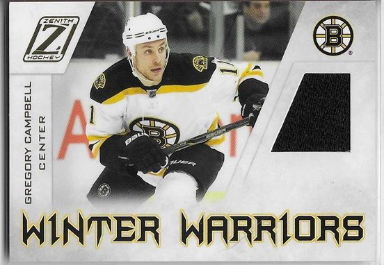 2010-11 Zenith - Winter Warriors Materials - 1,25 € / kpl