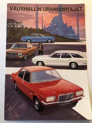 Myyntiesite - Vauxhall Victor/Vx 4/90/Ventora - 1976
