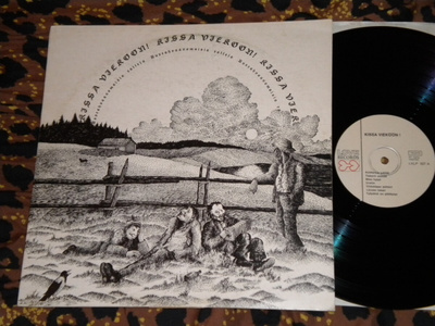 KISSA VIEKÖÖN - Uusrahvaanomaisia Ralleja - LP 1971 EX-