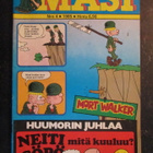 MASI 4 / 1985 SARJAKUVALEHTI 40 VUODEN TAKAA HUUMORIA - pikkukuva 1