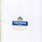 Mallasjuoma Lahti. FINLANGIA BLÅ Etiketti - pikkukuva 1