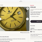 Tissot Ladies Capped vintage 2003 - pikkukuva 5