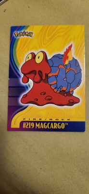 Magcargo #219 Pokemon 2001 Topps Johto Champions card