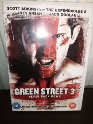 DVD GREEN STREET 3 NEVER BACK DOWN