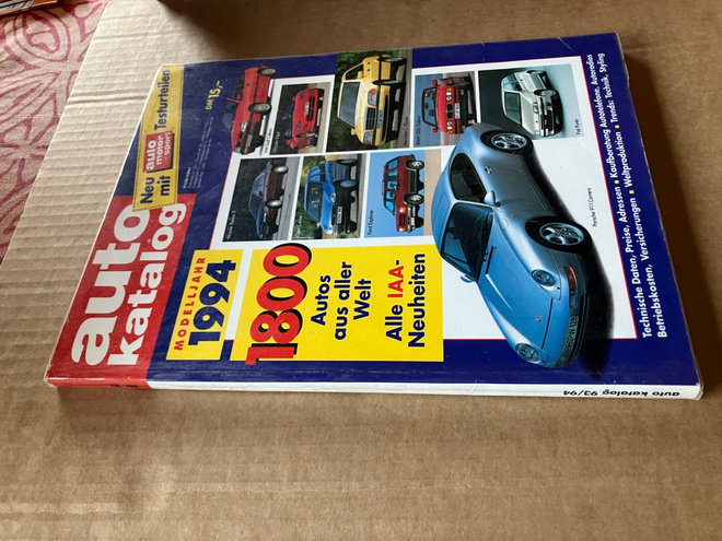 AUTO MOTORSPORT AUTO KATALOG 1994 HYVÄ