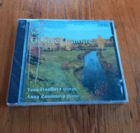 Georges Catoire : Poems for Voice and Piano – CD