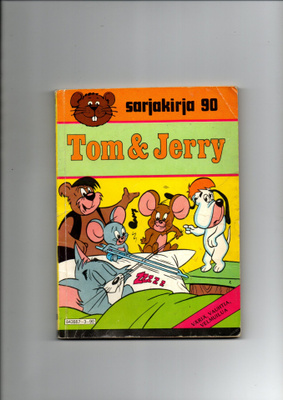 Sarjakirja n:o 90 TOM JA JERRY (Väri-sarjakuva)