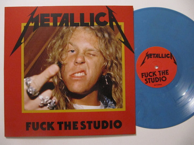 Metallica Fuck The Studio LP Värivinyyli