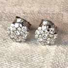 Timanttikorvakorut, 14K, 14 timanttia, yhteensä 0,5 ct - pikkukuva 1