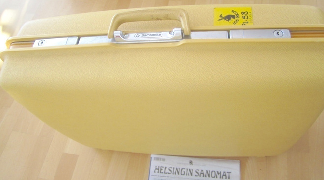 VANHA Vintage Matkalaukku Samsonite UPEAT Värit 1960-1970-l