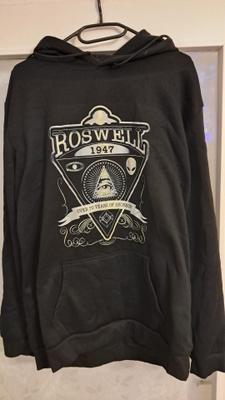 Roswell huppari XL musta