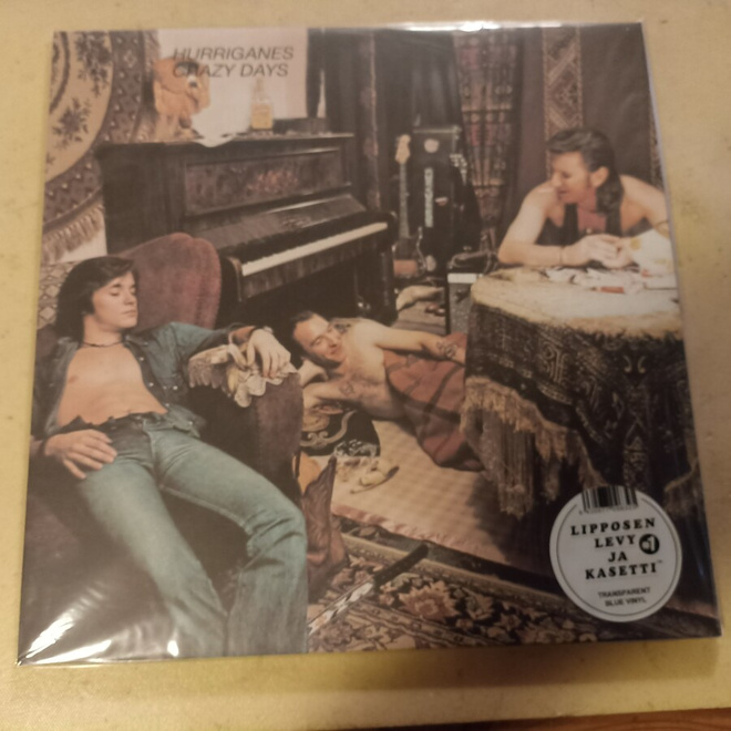 LP  Hurriganes  Grazy days   Värilevy