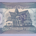 Guyana 100 Dollars v.2022 UNC P-36e - pikkukuva 2