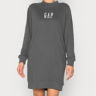 GAP soft black musta harmaa college mekko taskuilla S(M/l) - pikkukuva 2