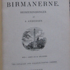 A. Andersen: Birma og Birmanerne - Reiseerindringer. 111 s. - pikkukuva 2