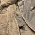 VILA beige vaalea ruskea talvitakki shearling jacket M - pikkukuva 5