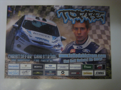 Ford rallikortti 45: Ford Fiesta - Christoffer Dahlström