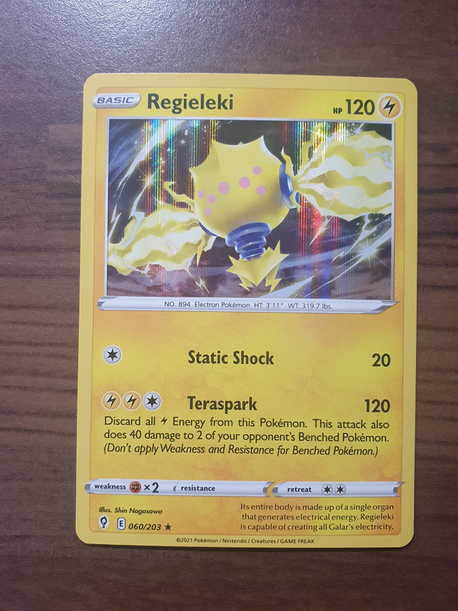 Pokemon Regieleki 060/203 holo rare