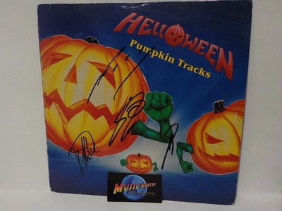 HELLOWEEN - PUMPKIN TRACKS EX-/EX- LP + NIMMARIT!