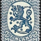1925 M-17 Saarinen 2 mk sininen HR ** LaPe 120 B W 2 - pikkukuva 1