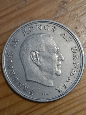 Tanska 5 kr 1960