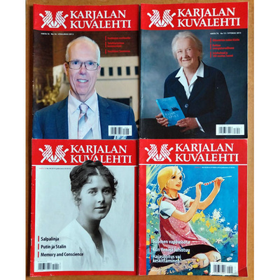 8 kpl KARJALAN KUVALEHTIÄ v. 2013 – 2020
