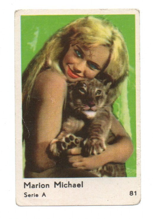 Purkkakuva Hellas Serie A n:o 81 MARION MICHAEL