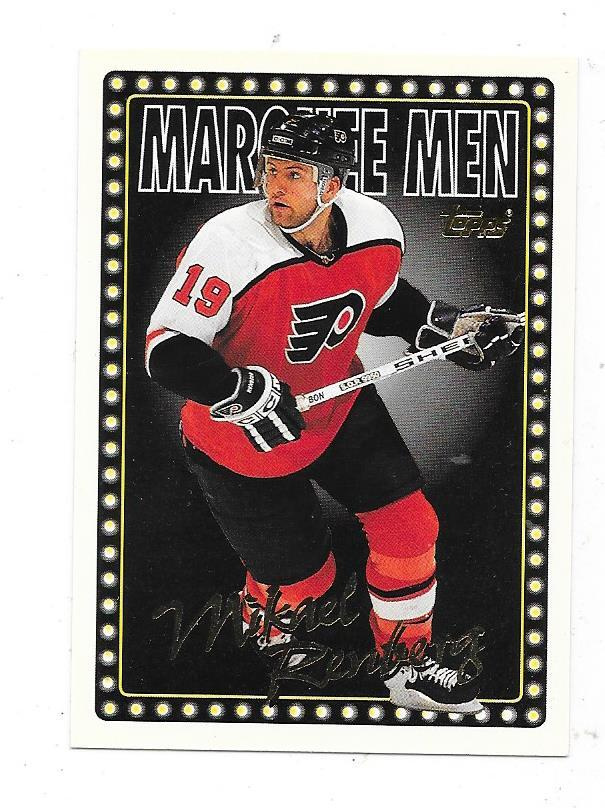 1995-96 Topps Marquee Men #18 Mikael Renberg , Flyers