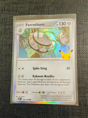 Pokemon 30th - Ferrothorn