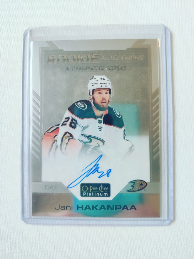 Jani Hakanpää - 20-21 Opc Platinum Rookie Autographs