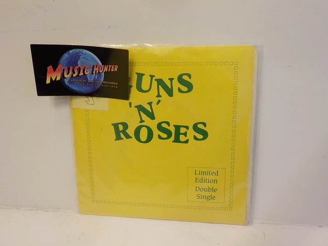 GUNS 'N' ROSES - 2 X 7" EX+/EX+ UK 1990