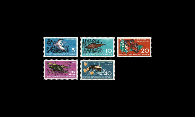 DDR 688-92 ** Luonnonsuojelu (1959)