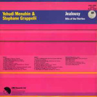 (LP) Yehudi Menuhin & Stephane Grappelli – Jealousy - pikkukuva 3