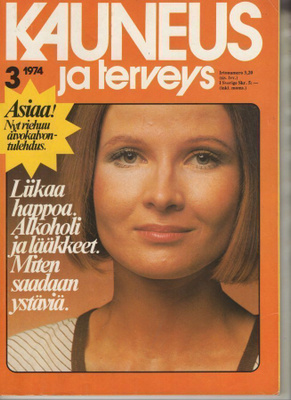 Kauneus ja Terveys n:o 3 1974 Tampereen tytöt.