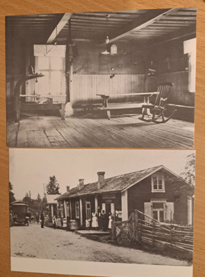 Saarijärvi, kuvattu vanhaa elämää, 2 korttia, uusia