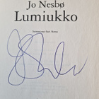 Jo Nesbö: Lumiukko 1.p SIGNEERATTU! - pikkukuva 3