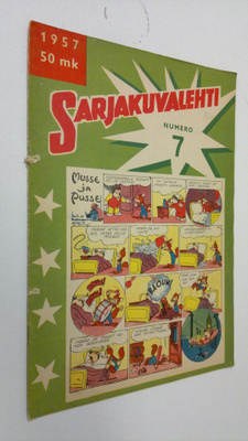 Sarjakuvalehti n:o 7/1957