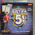 Listaa 5! tietopeli.  Tactic peli - pikkukuva 1