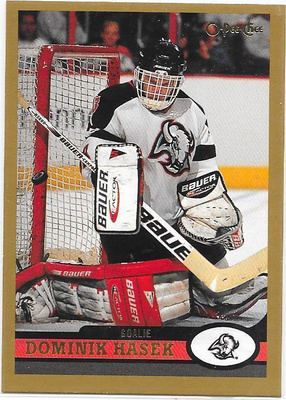1999-00 OPC #9 Domink Hasek Buffalo Sabres MV